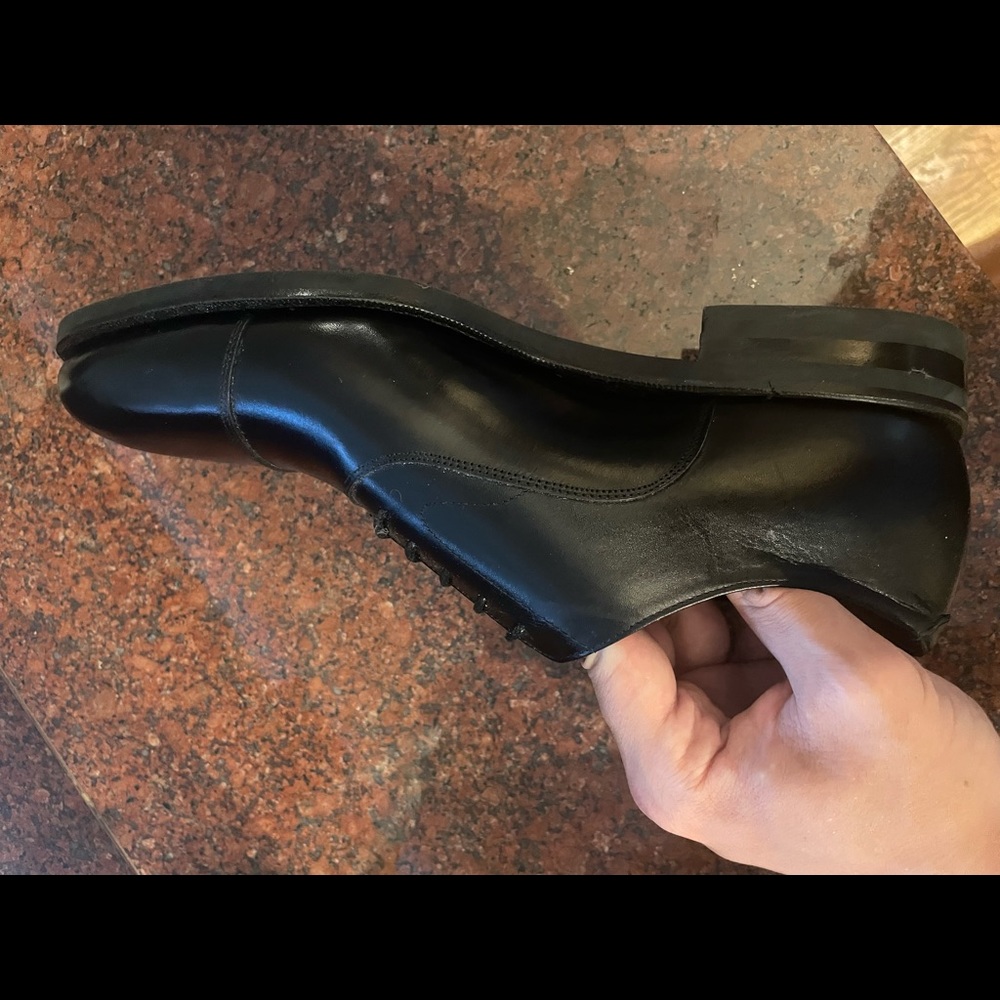 Meermin black men’s oxfords.